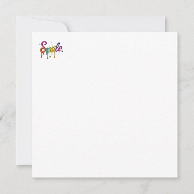 Convite Sorriso Feliz (Frente)