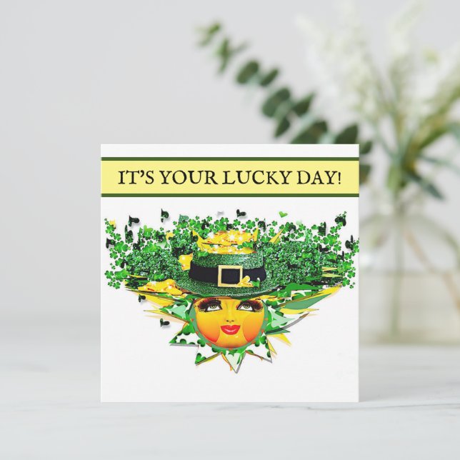 CONVITE SORTE SOL! (Em pé/Frente)