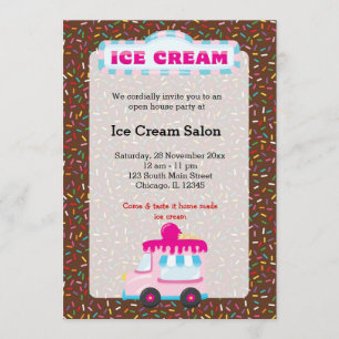 Convite Sorvete