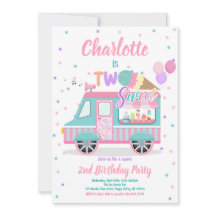 Sorvete Caminhão Dois Doce Festa segundo aniversár