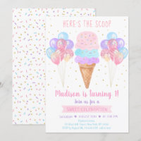 Sorvete Pastel, aqui está o aniversário da colher