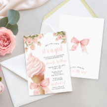 Sorvete rosa Arco  Verão Chá