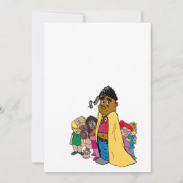 Convite Sou fã de histórias em quadrinhos CQ