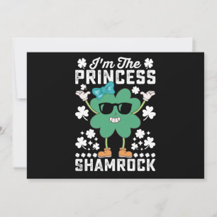 Convite Sou o Dia de São Patrício da Princesa Shamrock irl