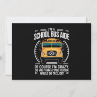 Sou uma ajudante de ônibus escolar engraçado de vo