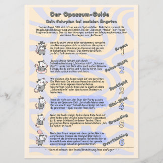 Convite Sozialphobie Handout Psychoedukation *Download*