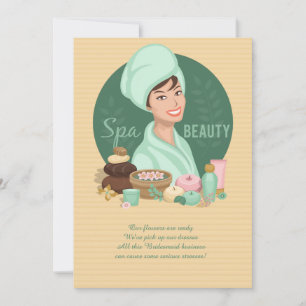 Convite Spa Beauty