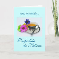 Spanish: Despedida de Soltera / Bridal shower