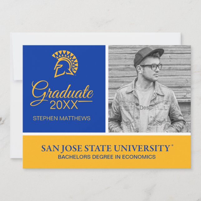 Convite Spartans do San Jose State (Frente)