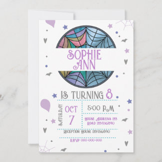 Convite Spider Web Invitation