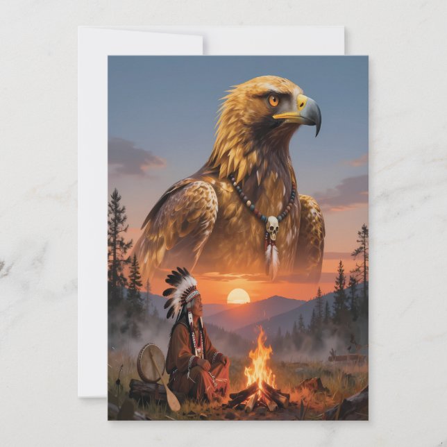 Convite Spirit of the Eagle (Frente)