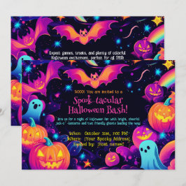 Convite 🎃 "Spook-tacular Halloween Bash"!