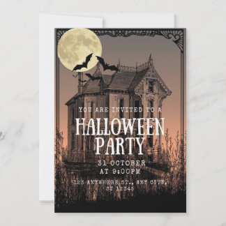 Convite Spookiest Night of the Year Invitation