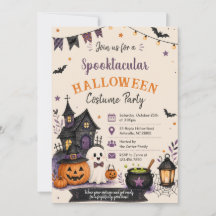 Spooktacular Costume Party Halloween