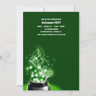 Convite Spooktacular Dark assombrado Festa I de Halloween