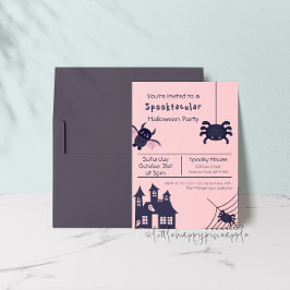 Convite Spooktacular Halloween Party Invitation