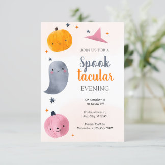 Convite Spooktacular Kids Halloween