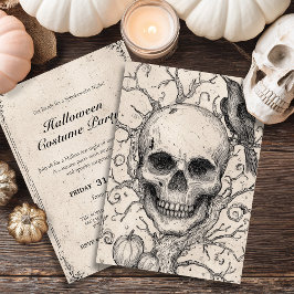 Convite Spooky Forest Halloween