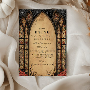 Convite Spooky Gothic Archway Halloween