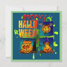 Convite Spooky Halloween