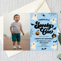 Spooky One Halloween 1 rua Festa de aniversário