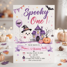 Spooky One Halloween Birthday Party