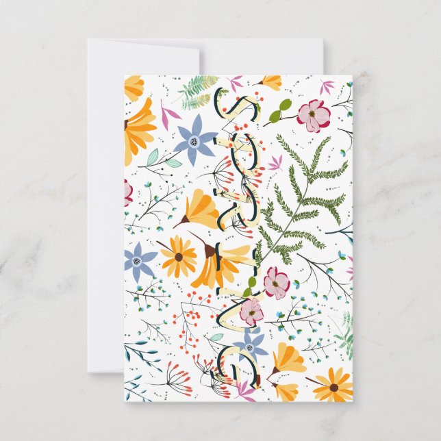 Convite Spring Garden (Frente)