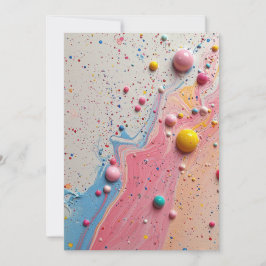 Convite Sprinkled with Love Invite | Candy Confetti