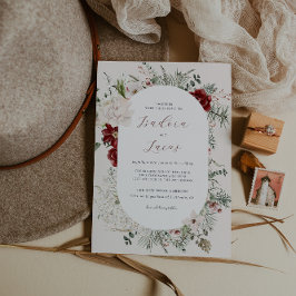Convite Spruce & Lace | Casamento de Flores de Inverno