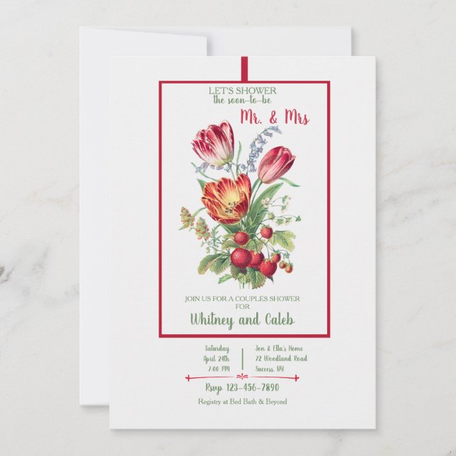 Convite Sr. e Sra. Casais Chá (Frente)