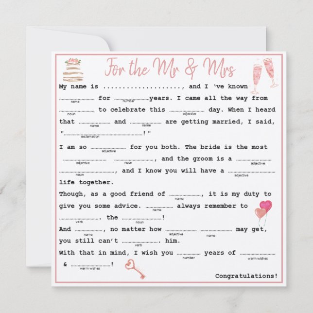 Convite Sr. e Sra. Leubs Convidados (Frente)