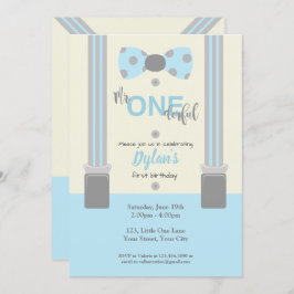 Convite Sr. Um maravilhoso azul e cinza