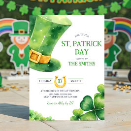 Convite St. Patrick Day Party Invitation