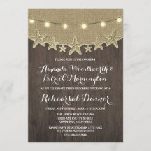 Starfish Burlap Beach - Janto de ensaio