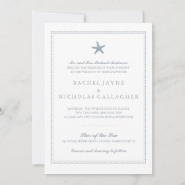 Convite Starfish Graceful | Casamento