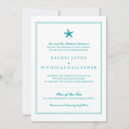 Convite Starfish Graceful | Casamento