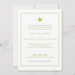 Convite Starfish Graceful | Casamento