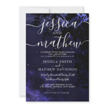 Starry Night Celestial Sky Wedding