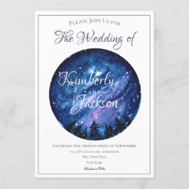 Convite Starry Night Sky