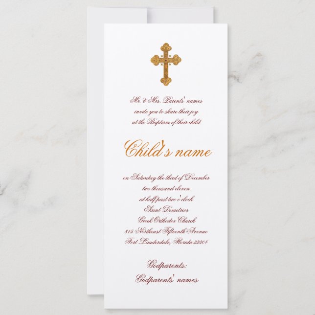 Convite Stavro (Frente)