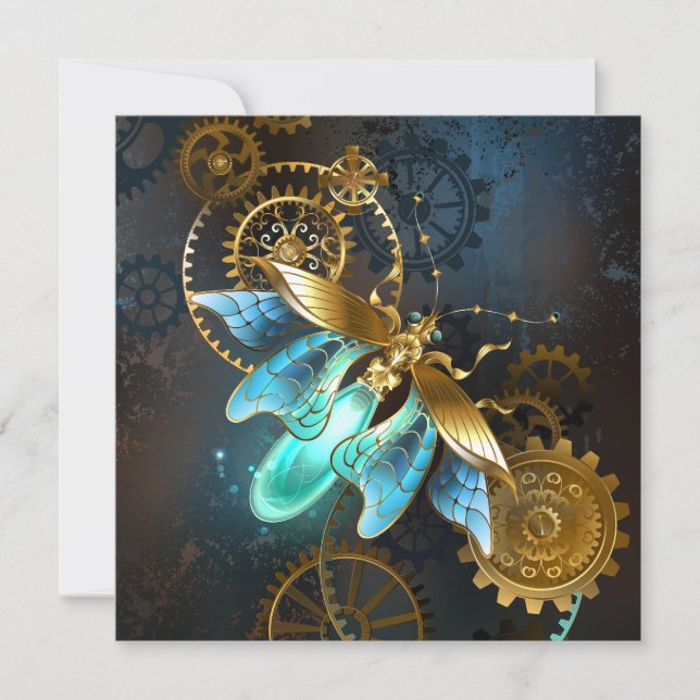 Convite Steampunk Firefly (Frente)