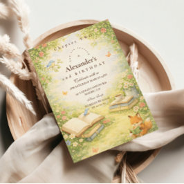 Convite Storybook Chapter Two Birthday