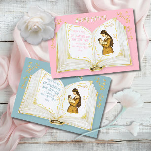 Convite Storybook Fairytale Nova Fralda de Capítulo Raffle