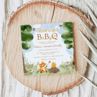 Storybook Woodland Fox Baby Q CHURRASCO