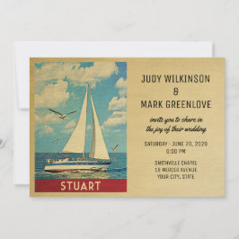 Convite Stuart Wedling Invitation Sailboat