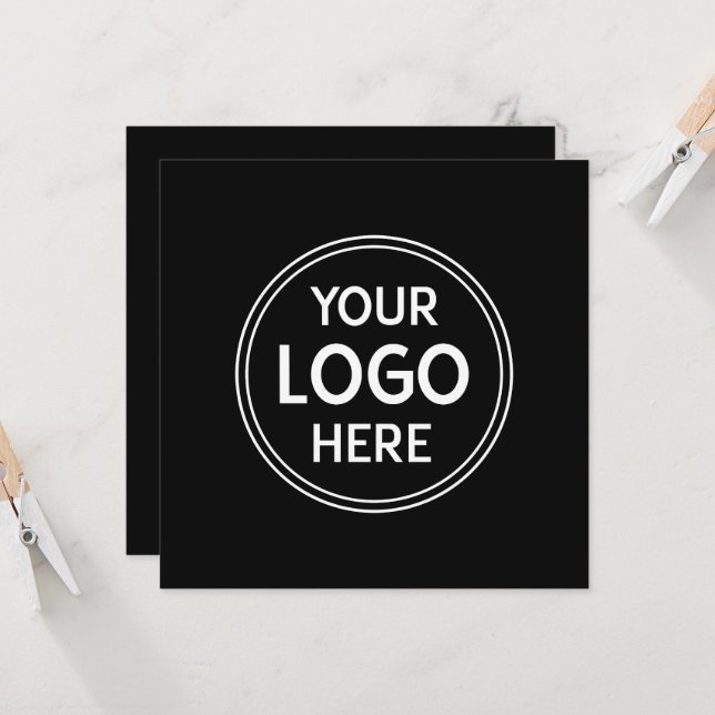 Convite Stylish & Modern Custom Creations Verified  (Frente/Verso In Situ)