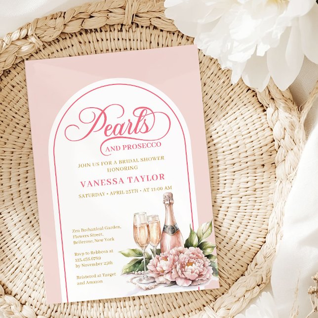 Convite Stylish Watercolor Blush and Gold Shower Invite (Stylish Watercolor Blush and Gold Shower Invite)