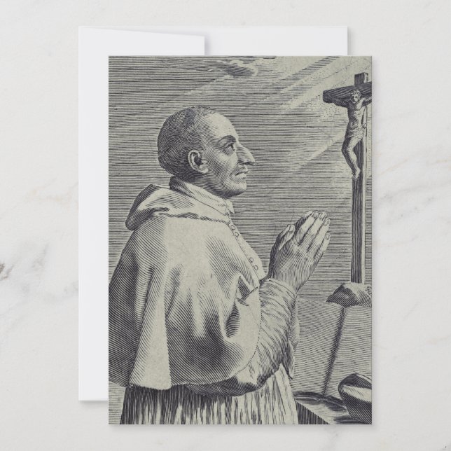 Convite Sua Eminência São Carlos Borromeo (Frente)