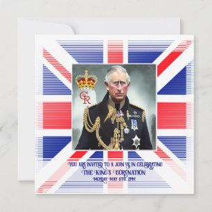 Convite Sua Majestade Rei Carlos III