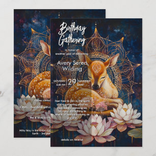 Convite Suave Quietude Design de Deer